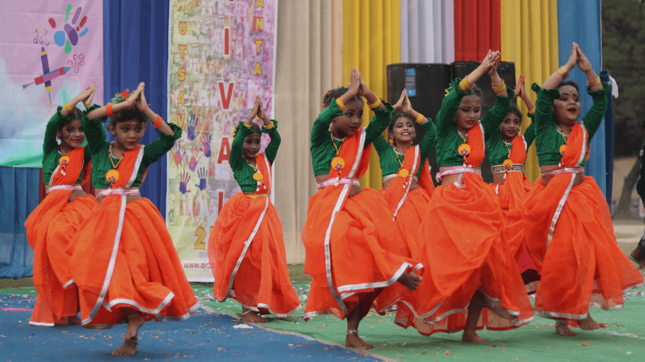 Payel Dance Academy – BASANTA UTSAV | AJ DANCE CREATION