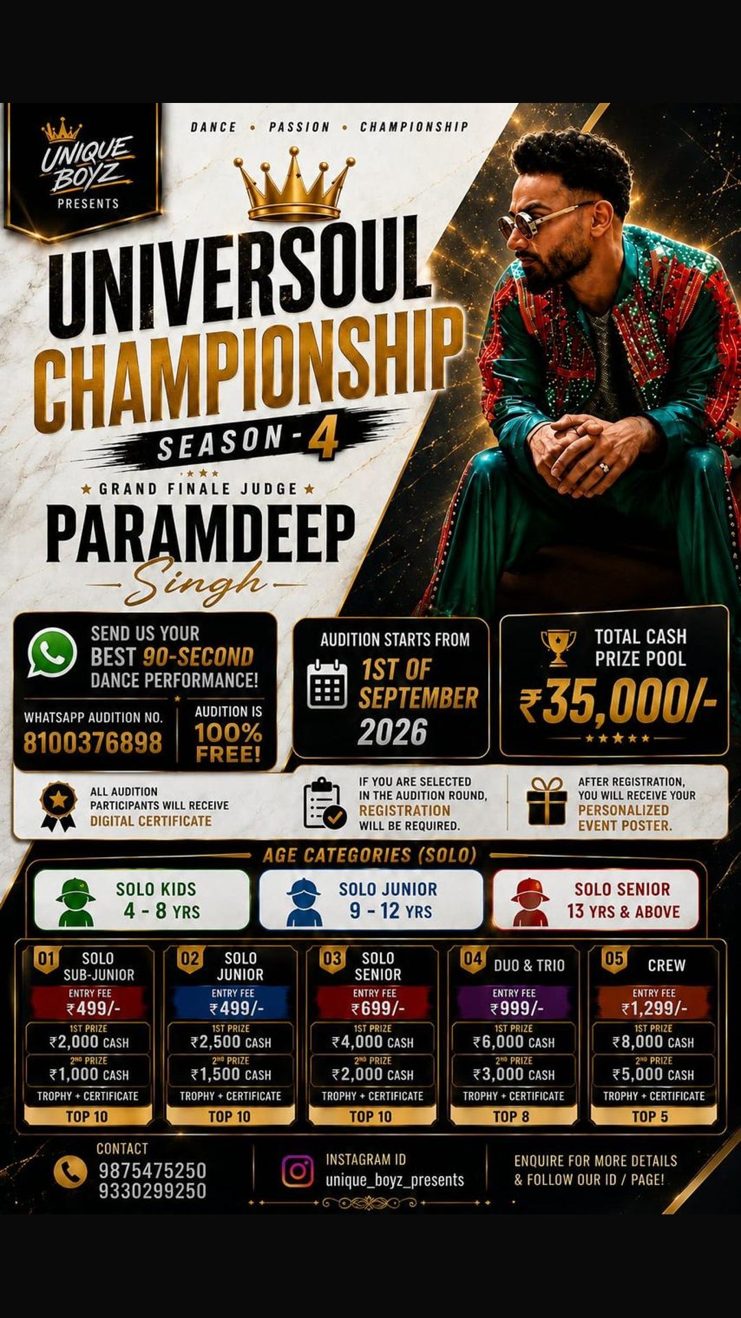 UNIVERSOUL DANCE CHAMPIONSHIP — SEASON 4