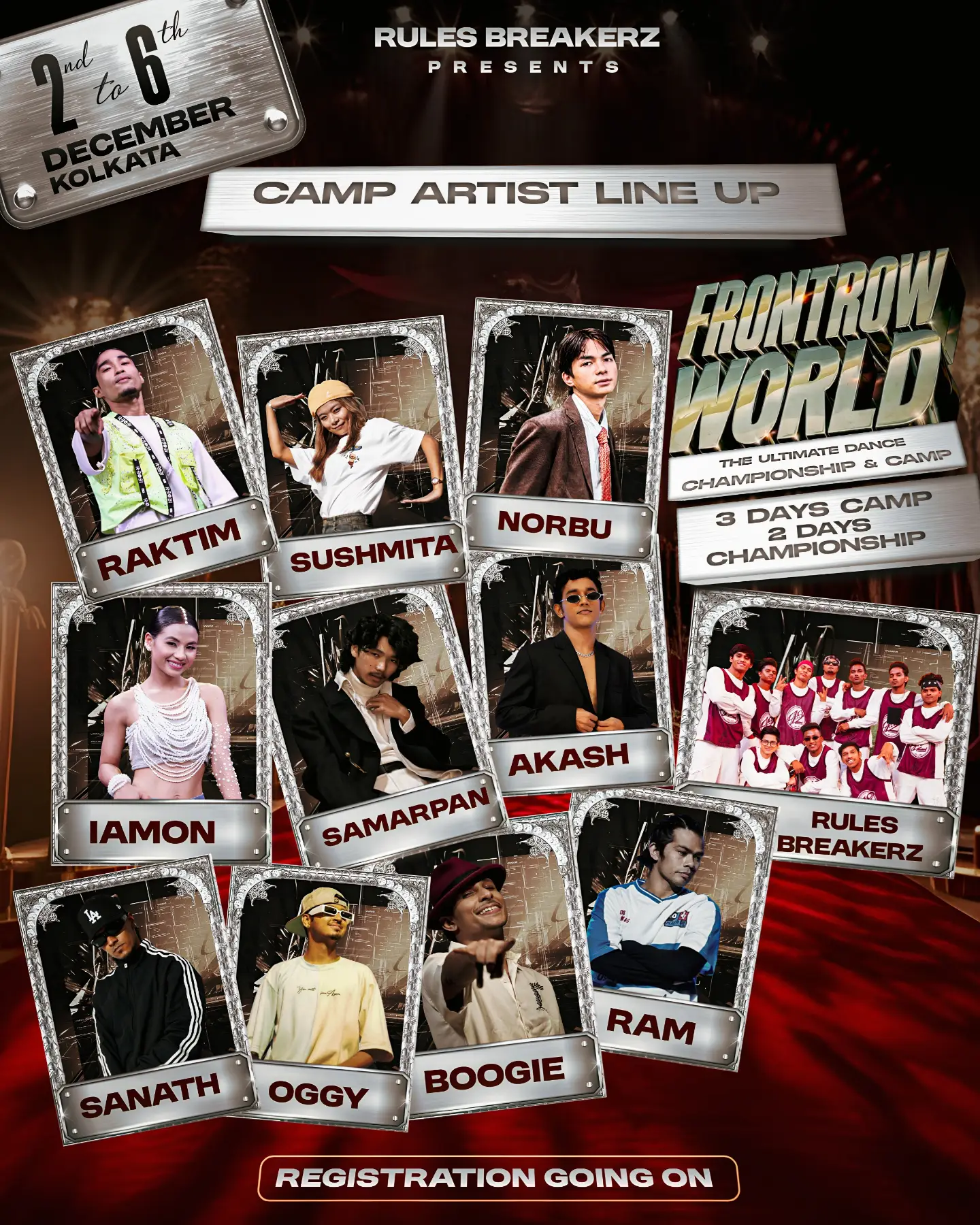 Front Raw – Dance Camp