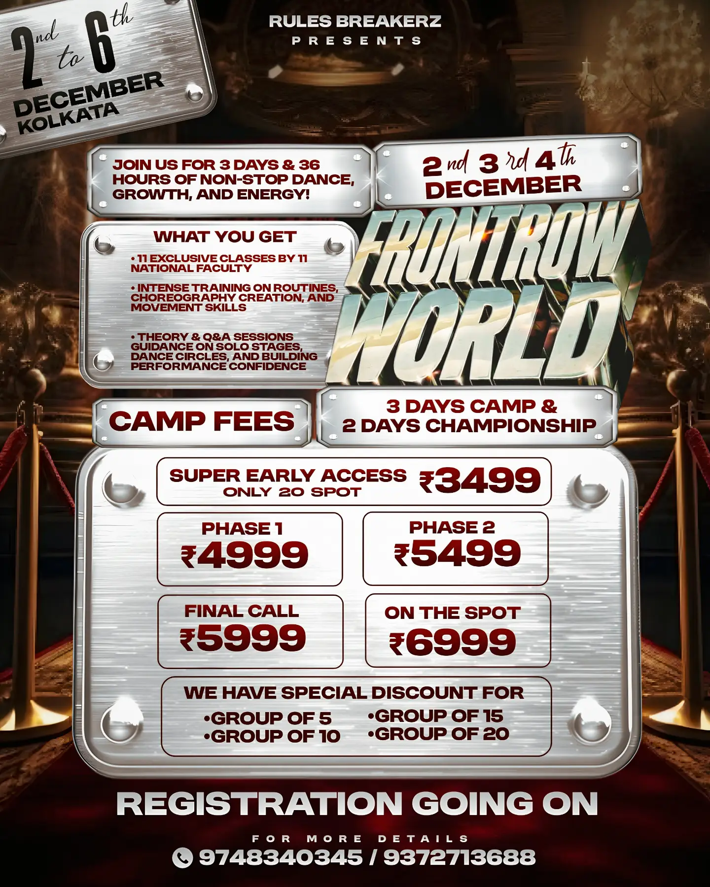 Front Raw – Dance Camp